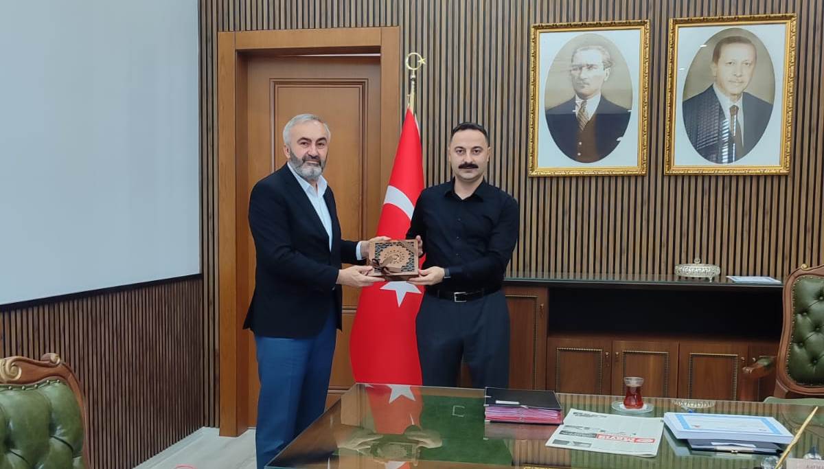 SEGATEM Vakfından Kaymakam Ayvat'a teşekkür ve geçmiş olsun ziyareti